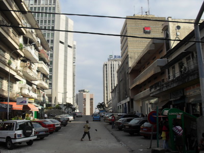 Le centre d'Abidjan