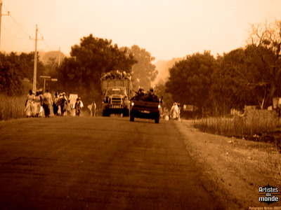 Escorte militaire en Casamance