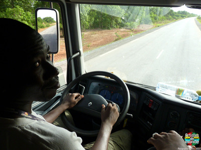 Aboubacar, chauffeur de vhicule N10, camion 19T